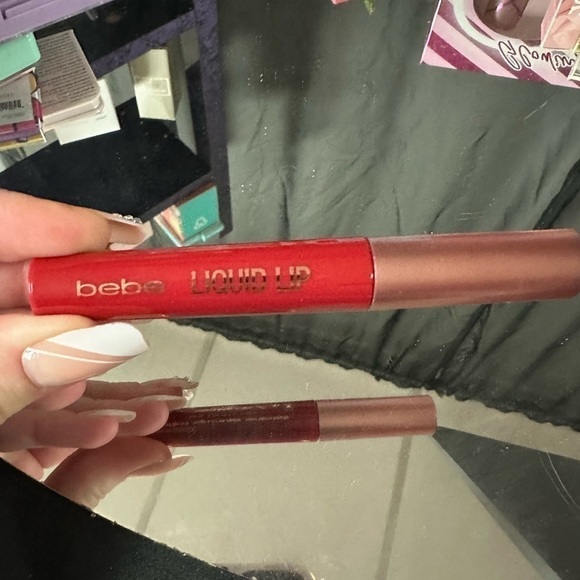 Bebe Velvet Matte Liquid Lipstick Red Vixen - Picture 1 of 1